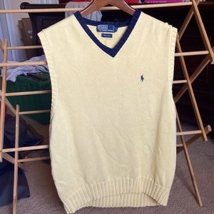 Ralph Lauren Polo Sweater Vest V-neck
